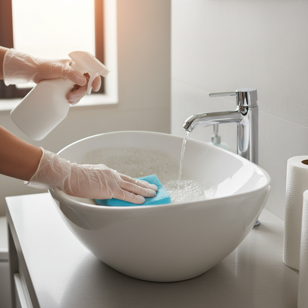 トイレ手洗いボウルのくすみ汚れを驚くほど簡単に落とす秘訣