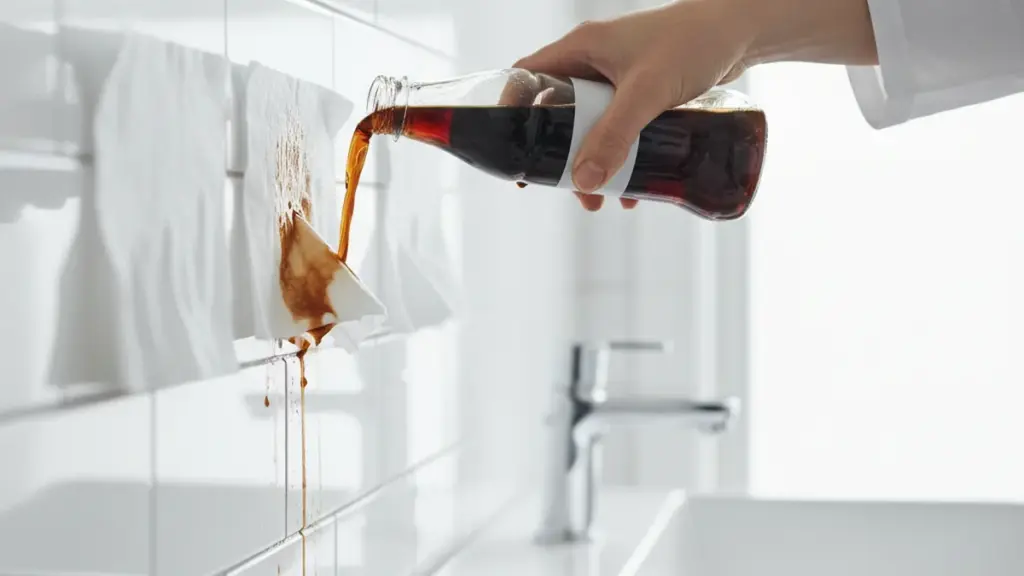 乾いたウェットティッシュにコーラを注いでみて…この素晴らしい方法を今知りました